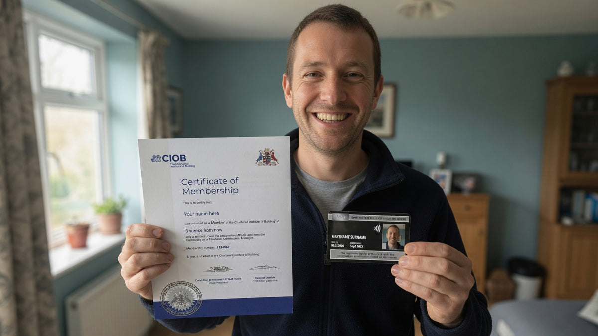 Construction Level 6 NVQ + MCIOB Professional Review Bundle