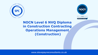 Level 6 NVQ Diploma in Construction Contracting Operations Management
